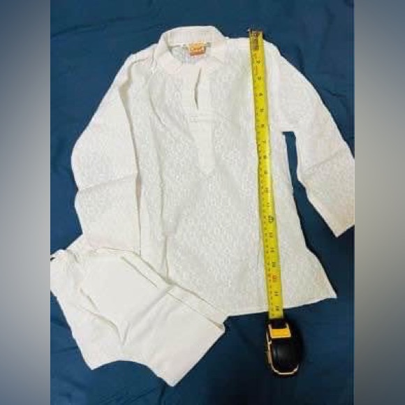 Toddler Boys Kurta Pajama - Indian Traditional - Picture 2 of 3
